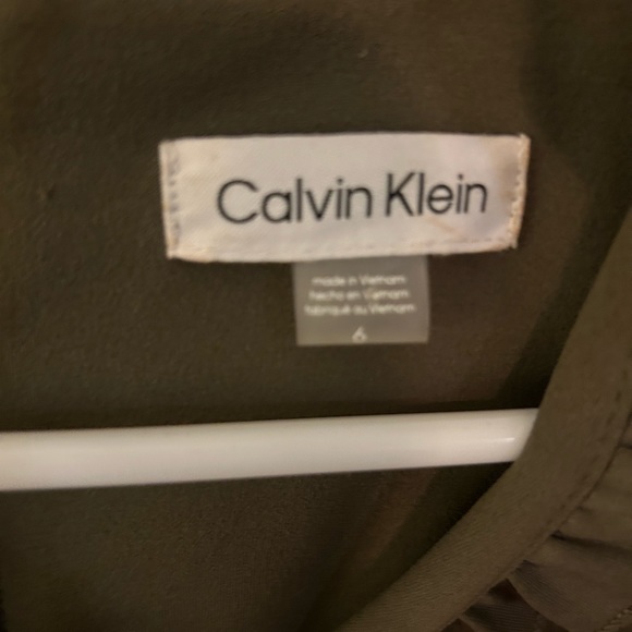 Calvin Klein Jumpsuit (w/pockets), cropped length. New w/out tags, never worn. - Picture 3 of 4